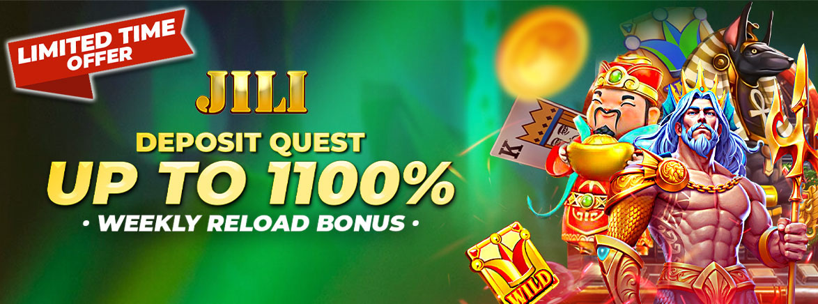 Slots Weekly Reload Bonus up to 1100%